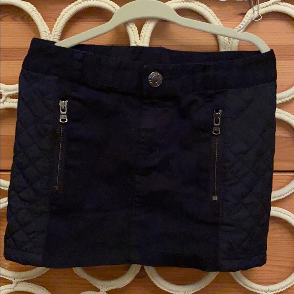 Ralph Lauren girls quilt detail skirt